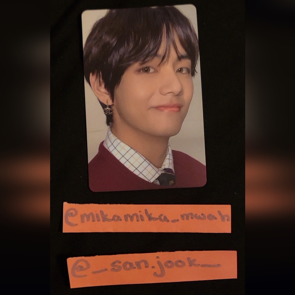 V BTS Photocard Map of The Soul 7